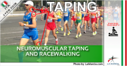 Neuromuscolar taping for racewalking athletes
