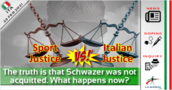 The truth is that Schwazer was not acquitted. What happens now?